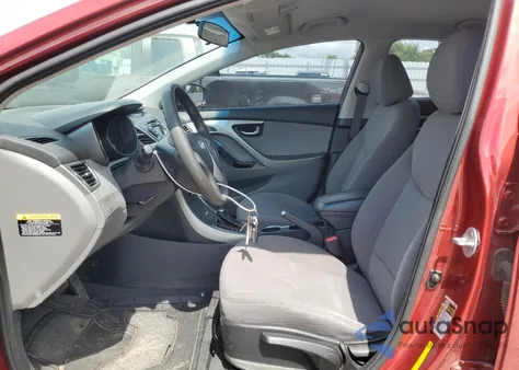 2016 Hyundai Elantra Se из США, поврежденный, VIN 5NPDH4AE0GH765749